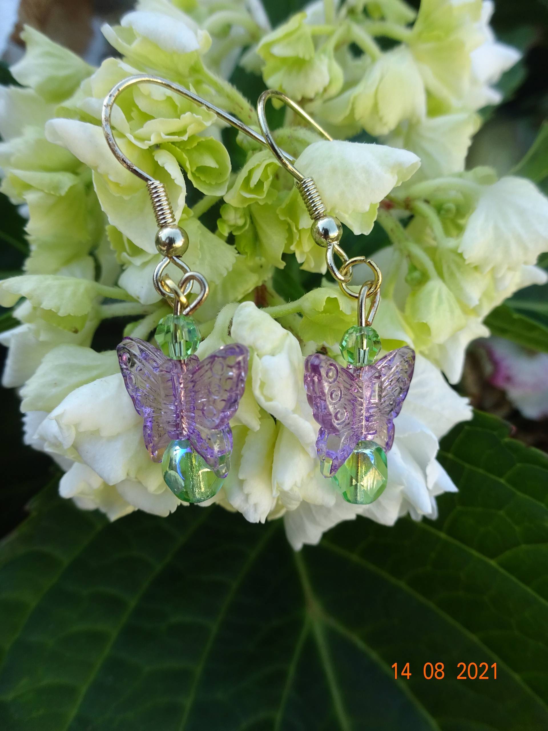 Schmetterlingsohrringe Schmetterlingsohrringe von LaFeeAlienor