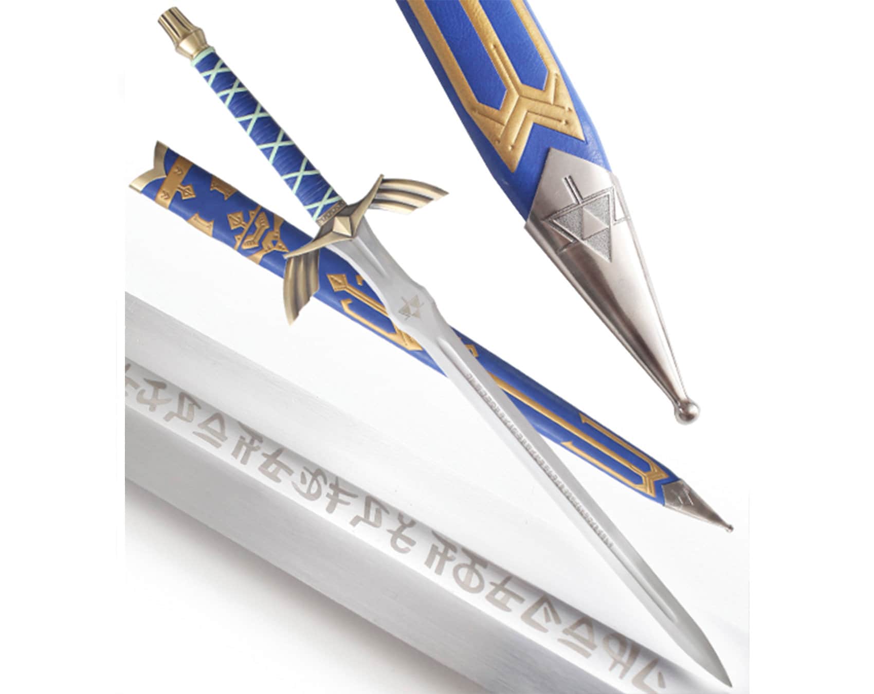 Zelda-Schwert Von Link + Scheide 124 cm Säbelmeisterschwert Excalibur Zelda-Schwert Von Link + Scheide 124 cm Säbelmeisterschwert Excalibur von LaForgeCie
