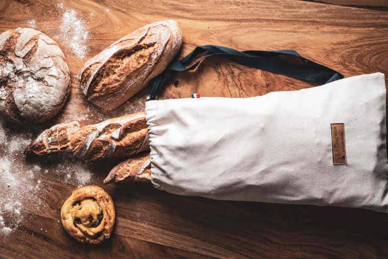 Baumwollstoff Lin Zéro Déchet En Tissus/Sac À Baguette Baumwollstoff Lin Zéro Déchet En Tissus/Sac À Baguette von LaFourmiReveuse