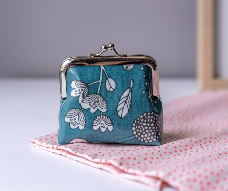 Retro Emerald Green Flower Wallet | 2 Größen Retro Emerald Green Flower Wallet | 2 Größen von LaGrangeADoudous