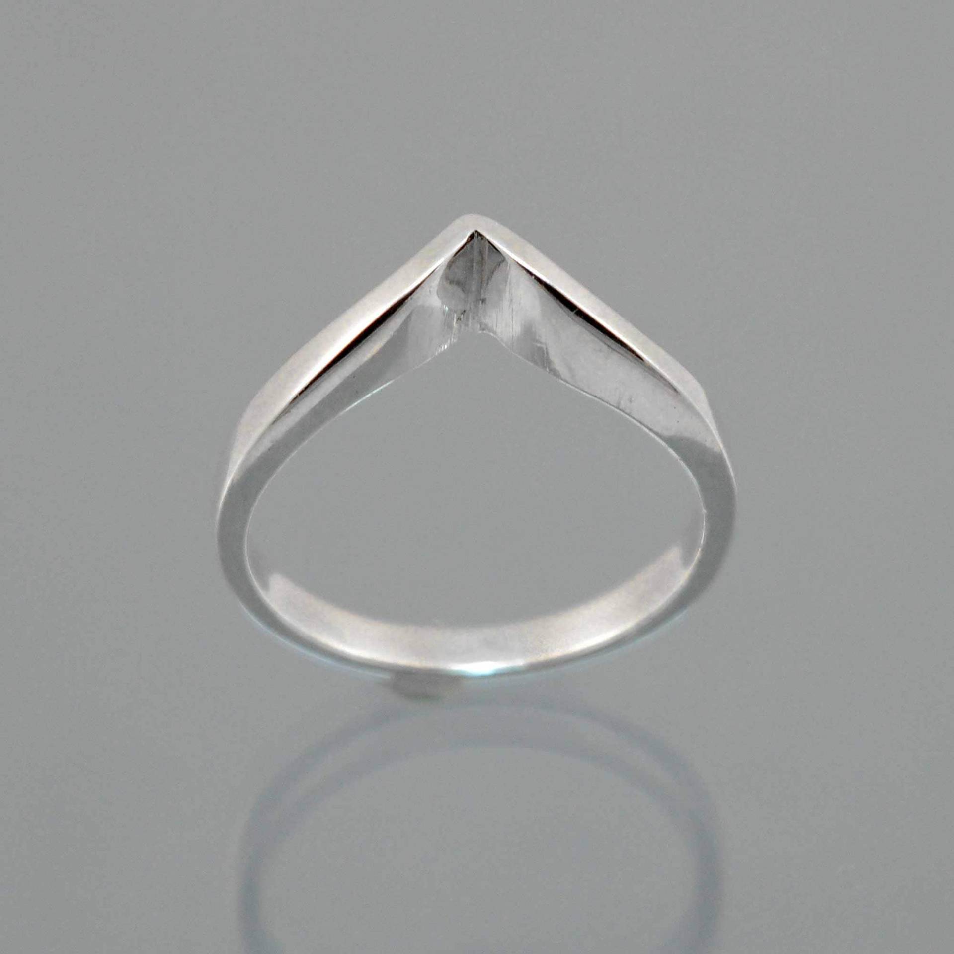 Wishbone Ring Aus 925 Sterling Silber Nach Wunsch Angefertigt von LaGrangeBijoux