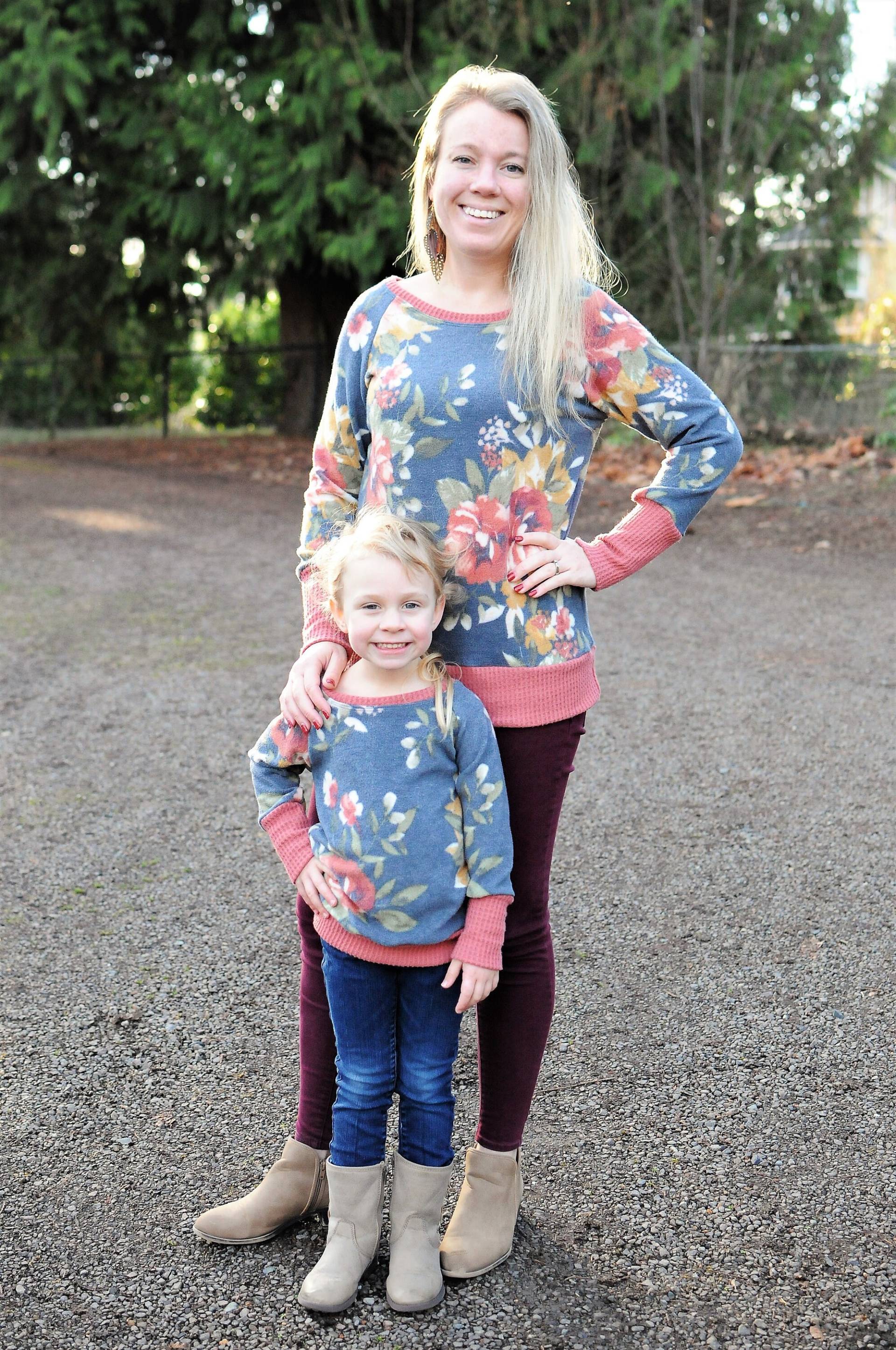 Mama Und Ich Pullover, Hemden, Outfit, Blumen Ich, Baby Mädchen von LaIslaBoutique