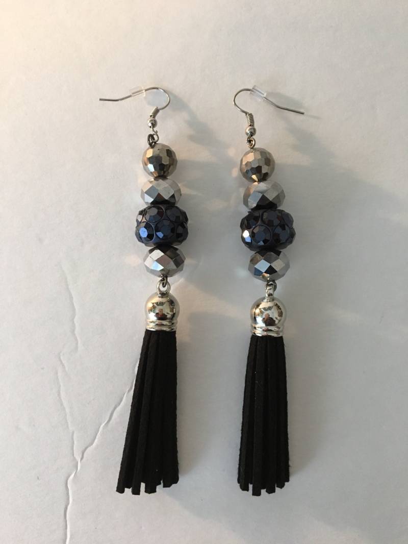 Perlen Quaste Ohrringe von LaLaReaRea