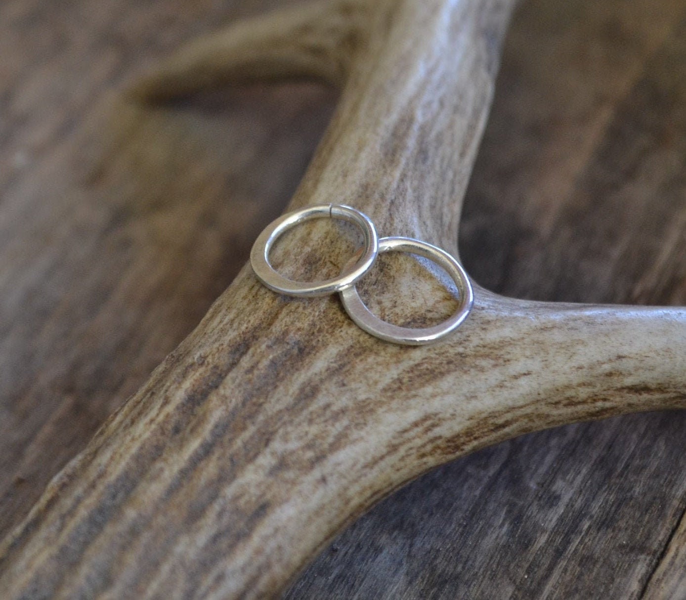 sterling Silber Septum Ring, 16 Gauge Boho Nasenring, Recyceltes Hoop, Gipsy Nase Ohrring, Nasen Hoop von LaLancia