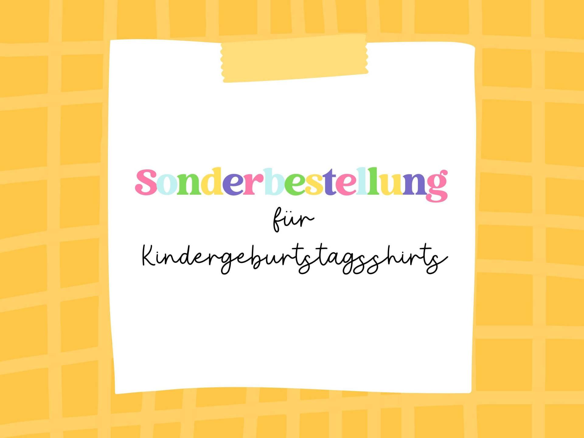 Sonderbestellung Für Kindergeburtstagsshirts Und Geburtstagpullover von LaLeBeCreations