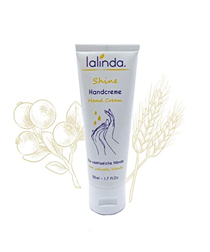 lalinda - Handcreme mit UV-Schutz beugt Pigmentflecken und Altersflecken vor Anti-Aging Effekt schnell einziehend 50ml von lalinda