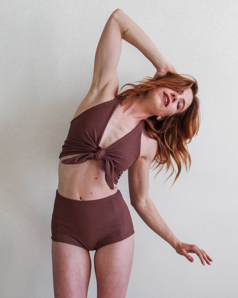 Neckholder Krawatte Top Neckholder Krawatte Top von LaLobaSWIM