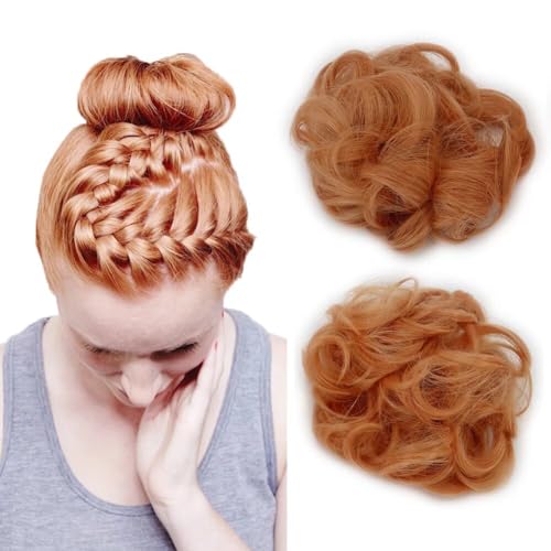 LaLuLoLi 2pcs/pack Pfirsich Farbe Chaotische Haar Bun Verlängerungen Chignons Mode synthetische freundliche Faser Haarstücke Haar Scrunchie Scrunchy Updo für Frauen Mädchen Party LaLuLoLi 2pcs/pack Pfirsich Farbe Chaotische Haar Bun Verlängerungen Chignons Mode synthetische freundliche Faser Haarstücke Haar Scrunchie Scrunchy Updo für Frauen Mädchen Party von LaLuLoLi