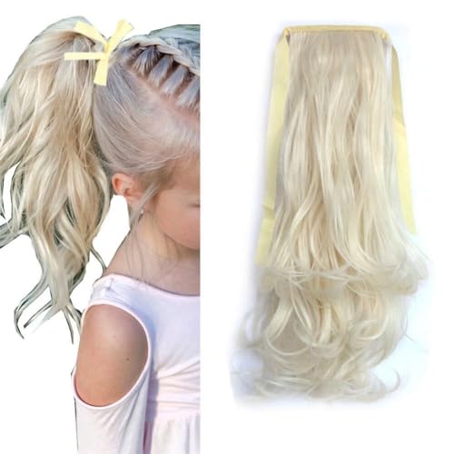 LaLuLoLi Lockige Pferdeschwanz Verlängerung 50cm 90g Pferdeschwanz für Damen #60 Platinblond Synthetischer Hochsteck Welliger Extension Haarteil für Party Alltagsgebrauch LaLuLoLi Lockige Pferdeschwanz Verlängerung 50cm 90g Pferdeschwanz für Damen #60 Platinblond Synthetischer Hochsteck Welliger Extension Haarteil für Party Alltagsgebrauch von LaLuLoLi