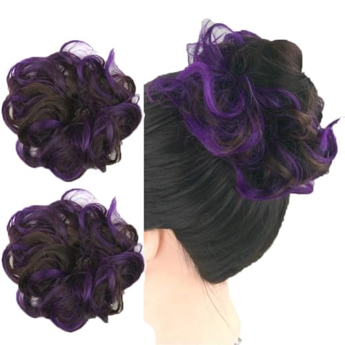 LaLuLoLi Wellenförmige Locken-aufsteckfrisur Elastische Schwalbenschwanz-Haartücke Dunkelbraun/Dunkelviolett Haarextensionen für Frauen und Mädchen LaLuLoLi Wellenförmige Locken-aufsteckfrisur Elastische Schwalbenschwanz-Haartücke Dunkelbraun/Dunkelviolett Haarextensionen für Frauen und Mädchen von LaLuLoLi