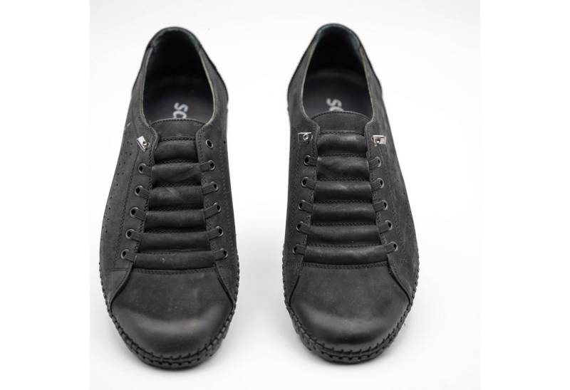 LaMarta Herren Mokassins in Schwarz, Bequeme Slip-On Freizeitschuhe Mokassin von LaMarta