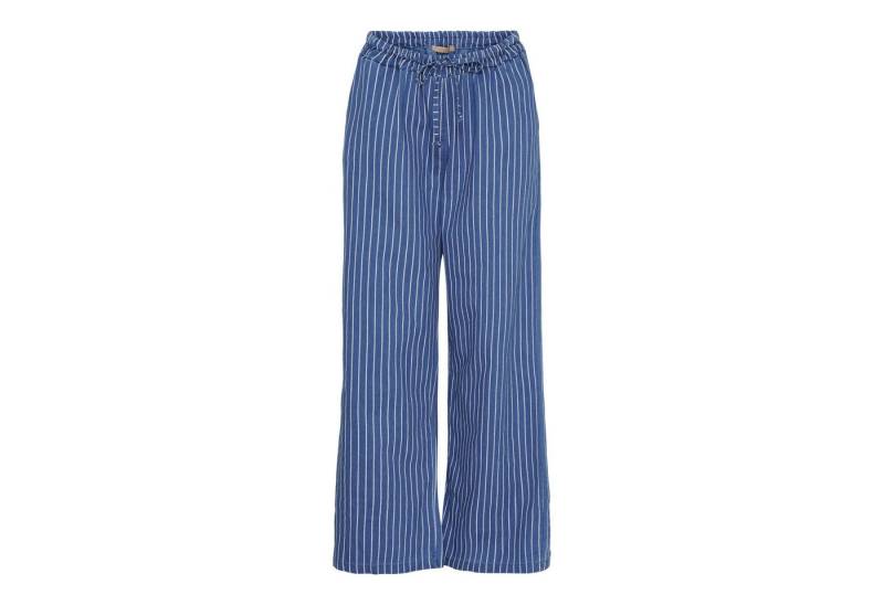 LaMarta Homewearpants Sommer Paggy-Hose in Blau & Weiß gestreift – Leicht & Stilvoll von LaMarta