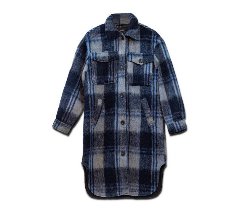 LaMarta Longshirt Lange Shaket in Karo-Muster- 100% Polyester von LaMarta