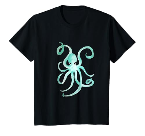 Kinder Oktopus T-Shirt Kinder Oktopus T-Shirt von LaMayabelle Art