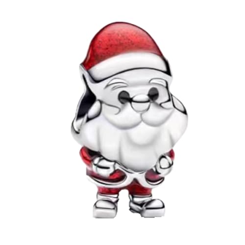 LaMenars Charms Father Christmas für Armbänder 925 Sterling Silber Beads Christmas Day Muttertag Geburtstag Jahrestag Schmuck für Damen LaMenars Charms Father Christmas für Armbänder 925 Sterling Silber Beads Christmas Day Muttertag Geburtstag Jahrestag Schmuck für Damen von LaMenars