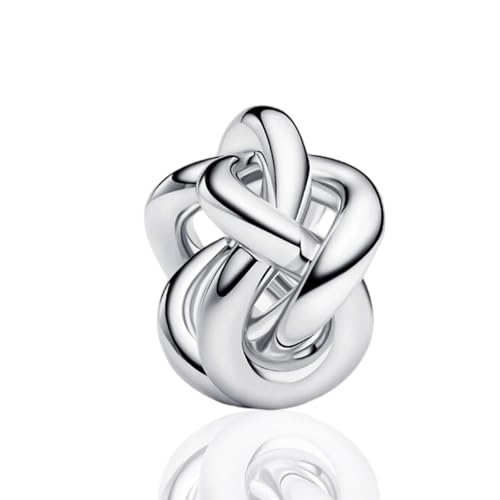 LaMenars Damen Charm Anhänger für Armbänd Infinity Knot with Zirconia 925 Sterling Silber Bead Women Halskette,Schmuck Geschenk Weihnachten,Abschlusssaison,Valentinstag,Muttertag LaMenars Damen Charm Anhänger für Armbänd Infinity Knot with Zirconia 925 Sterling Silber Bead Women Halskette,Schmuck Geschenk Weihnachten,Abschlusssaison,Valentinstag,Muttertag von LaMenars