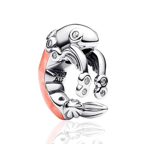 LaMenars Damen Charm Anhänger für Armbänd Krill Fish with Zirconia 925 Sterling Silber Bead Women Halskette,Schmuck Geschenk Weihnachten,Abschlusssaison,Valentinstag,Muttertag LaMenars Damen Charm Anhänger für Armbänd Krill Fish with Zirconia 925 Sterling Silber Bead Women Halskette,Schmuck Geschenk Weihnachten,Abschlusssaison,Valentinstag,Muttertag von LaMenars
