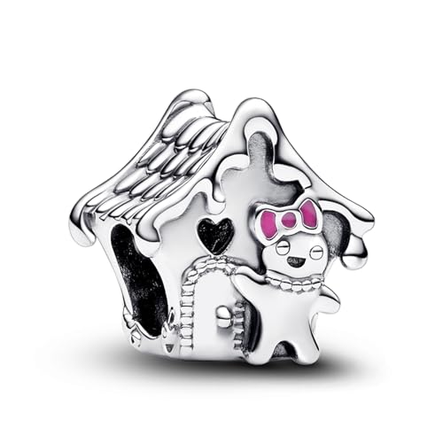 LaMenars Lebkuchenhaus Charm for 925 Sterling Silver Perlen für Mädchen Geschenke für Frauen Halskette & Armband von LaMenars