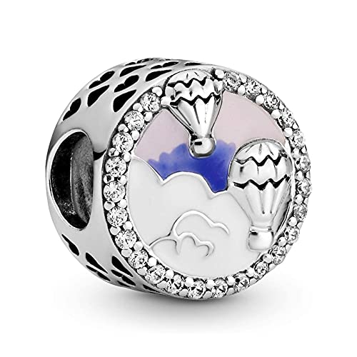 LaMenars Up House Cartoon Charm für Armbänder 925 Silber Anhänger Perlen für Halsketten Baumeln zum Muttertag Geburtstag von La Menars