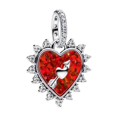 LaMenars für Armbänd Spinnable Arrow Heart Dangle Charm 925 Sterling Silber Bead Women Charms Mother's Day Birthday Anniversary Jewelry for Wife LaMenars für Armbänd Spinnable Arrow Heart Dangle Charm 925 Sterling Silber Bead Women Charms Mother's Day Birthday Anniversary Jewelry for Wife von LaMenars