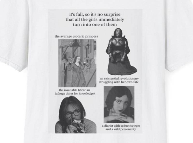 Mädchen Im Herbst Anaïs Nin Jeanne D'arc Bibliophile Collage Shirt | Trauriges Tumblrcore Girlblogger Femcel Kokett Ästhetik Mädchen Im Herbst Anaïs Nin Jeanne D'arc Bibliophile Collage Shirt | Trauriges Tumblrcore Girlblogger Femcel Kokett Ästhetik von LaMenteuseNYC