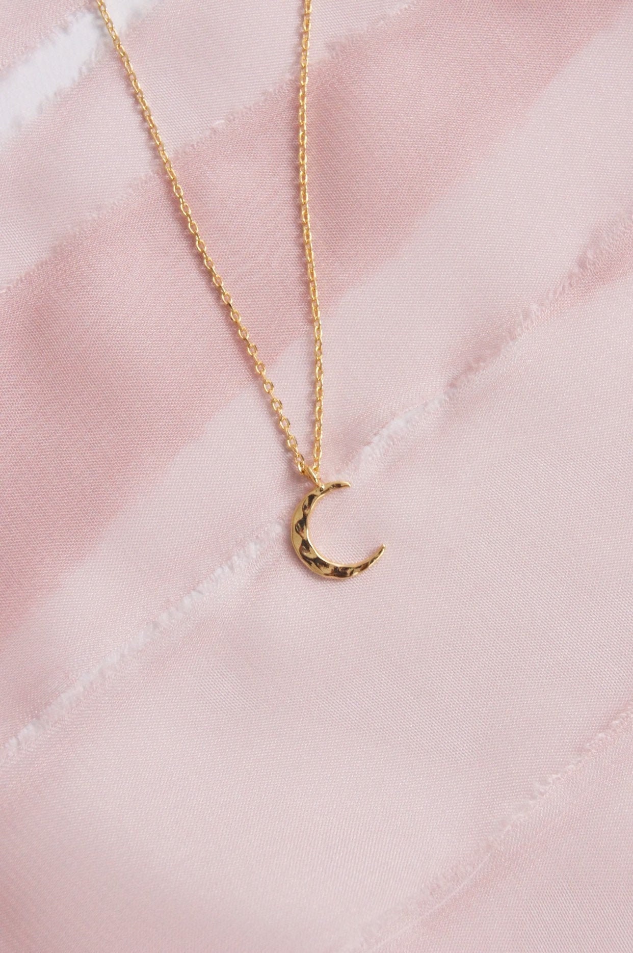 Halbmond Kette, Kette Gold, Boho Gold Halbmond, Rosegold Halbmond Kette, Kette Gold, Boho Gold Halbmond, Rosegold von LaModestie
