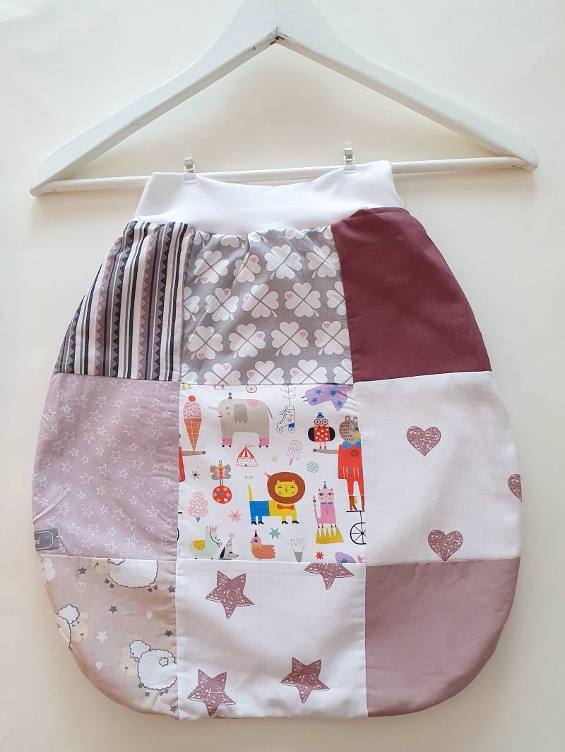 Pucksack Strampelsack Schlafsack Sommer Frühling Übergangszeit Ungefüttert von LaOmiDesign