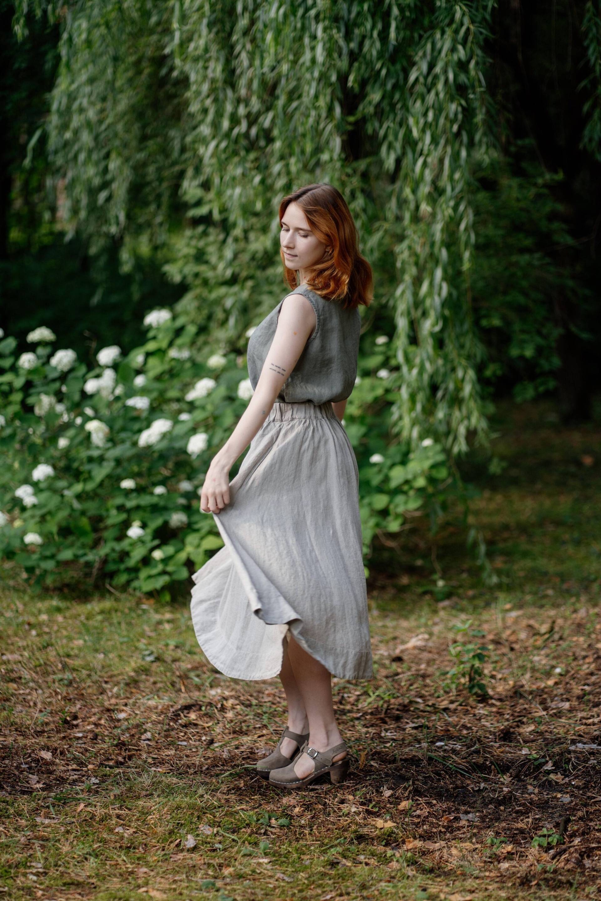 Ärmelloses Top Damen Sommer Tank, Optionale Stickerei von LaPetiteAlice