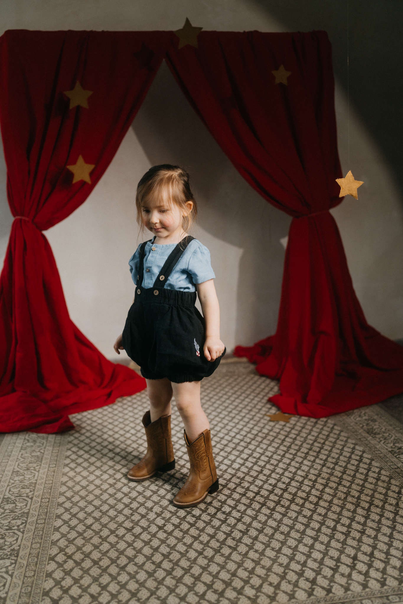 Baby Bummel Mit Hosenträgern Hoch Taillierte Sommer Shorts von LaPetiteAlice