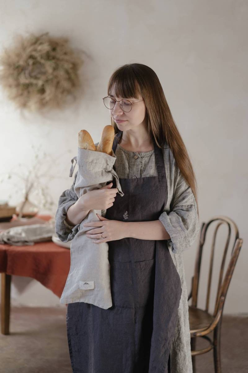 Brot Tasche Für Baguette | Optional Stickerei von LaPetiteAlice