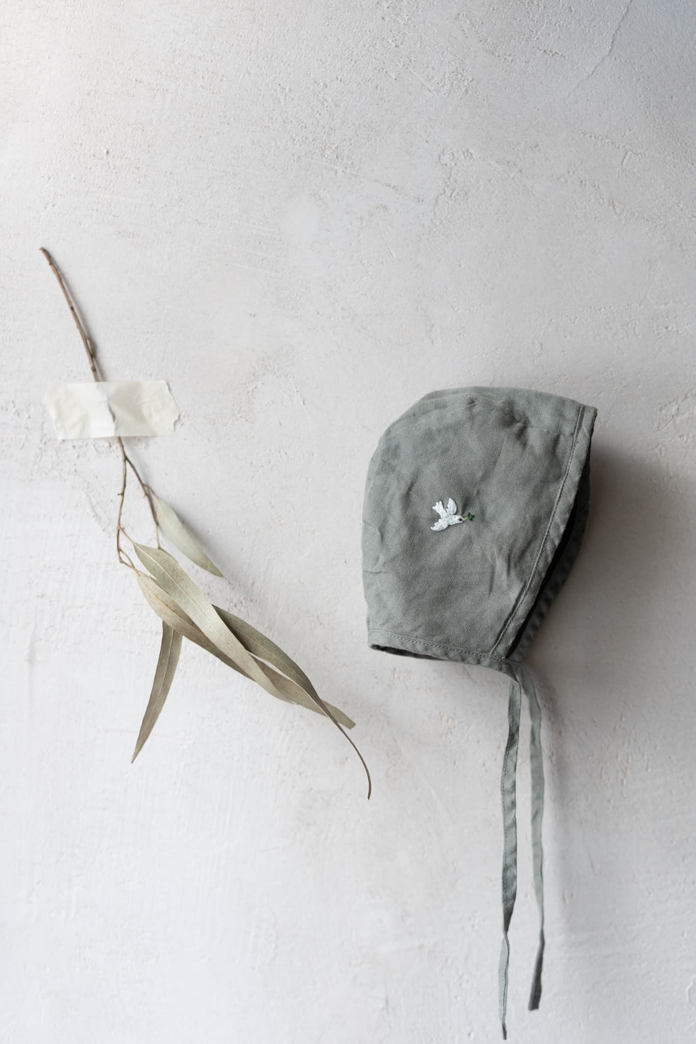 Leinen Baby Mütze | Optional Stickerei von LaPetiteAlice