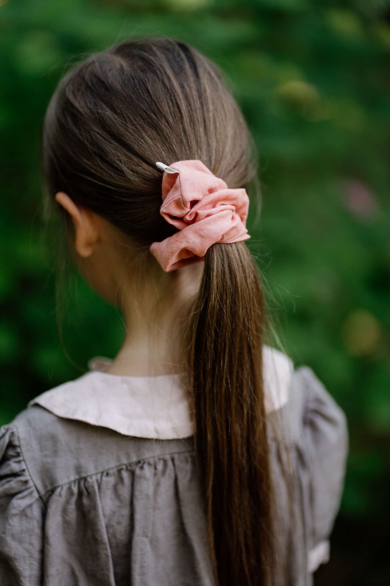 Leinen Haargummi Weicher Haargummi, Optional Mit Stickerei von LaPetiteAlice