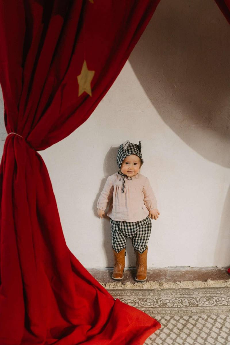 Leinen Haremshose Weiche Kleinkind Shorts, Optional Mit Stickerei von LaPetiteAlice