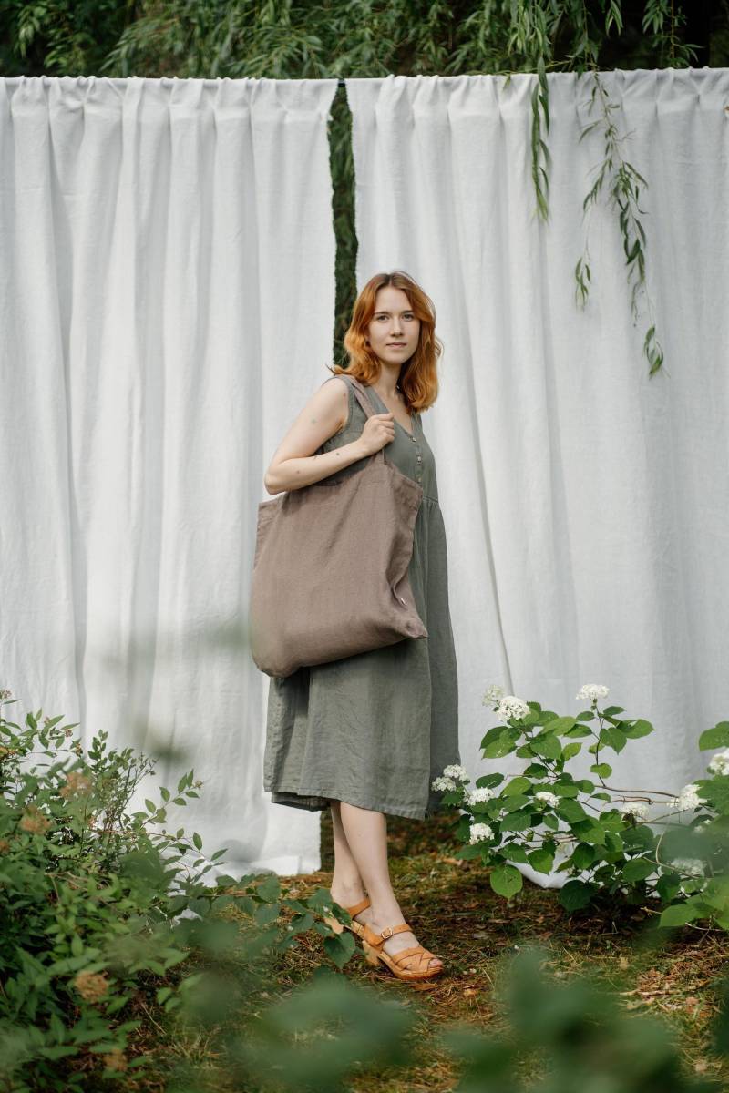 Leinen Tottie Bag | Optional Stickerei von LaPetiteAlice