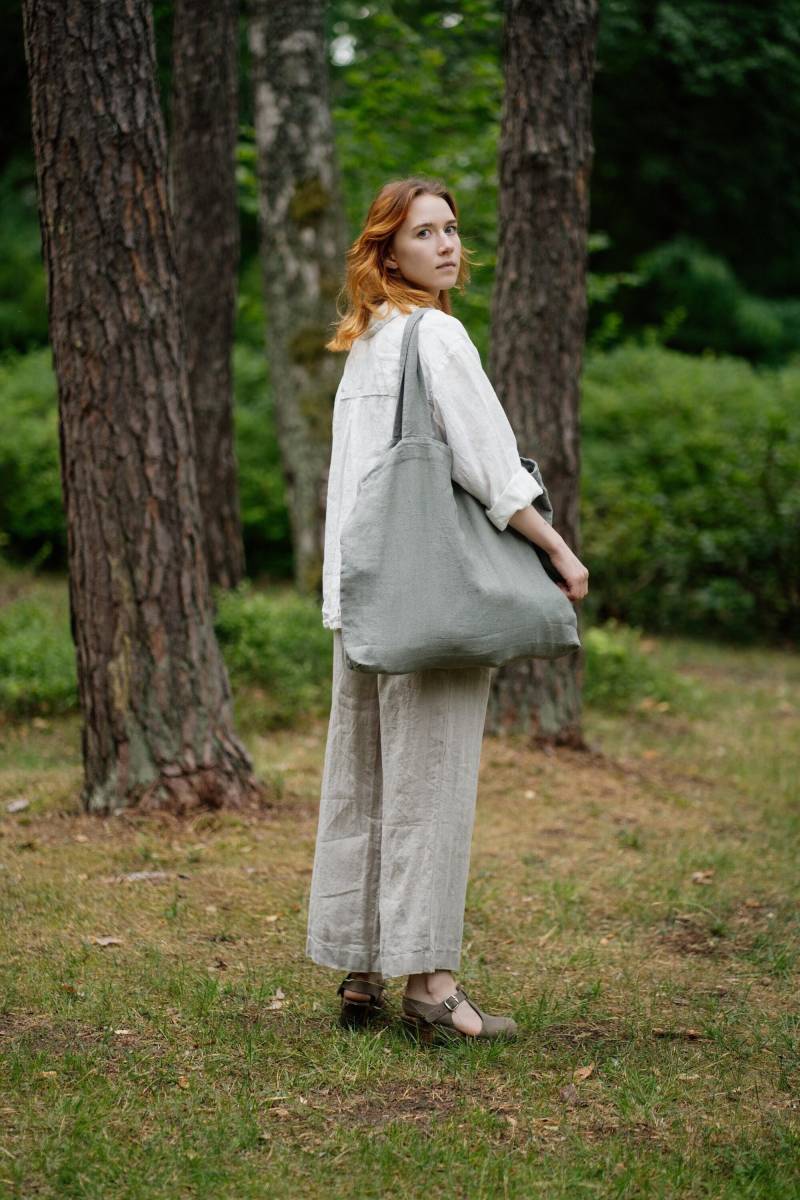 Leinen Tottie Bag | Optional Stickerei von LaPetiteAlice