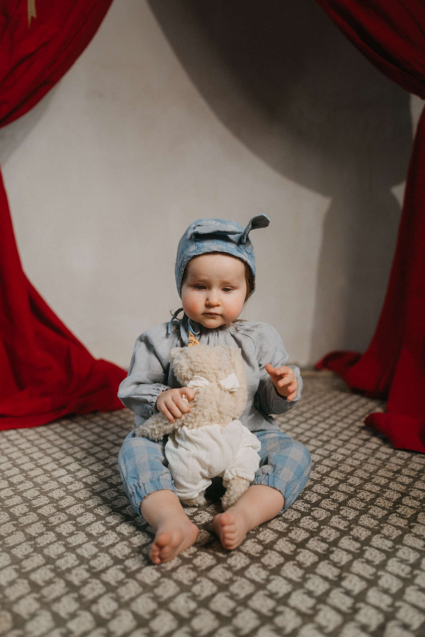 Sommer Zirkus Bärenmütze | Optional Stickerei von LaPetiteAlice