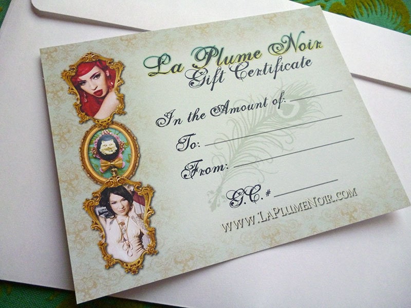 La Plume Noir Exklusiv Etsy Store Geschenkgutschein Gut Für 25 Dollar La Plume Noir Exklusiv Etsy Store Geschenkgutschein Gut Für 25 Dollar von LaPlumeNoir