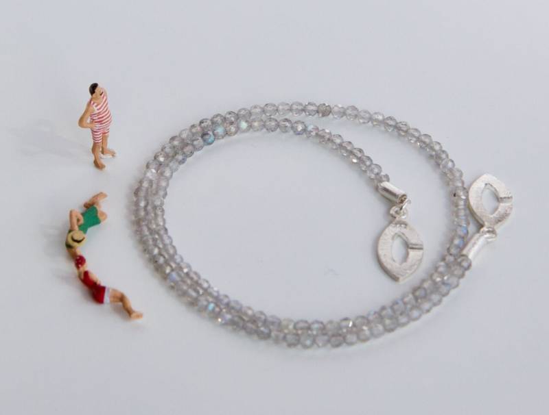 Labradoritkette/Ohne Dekoration Labradoritkette/Ohne Dekoration von LaRosaSchmuck