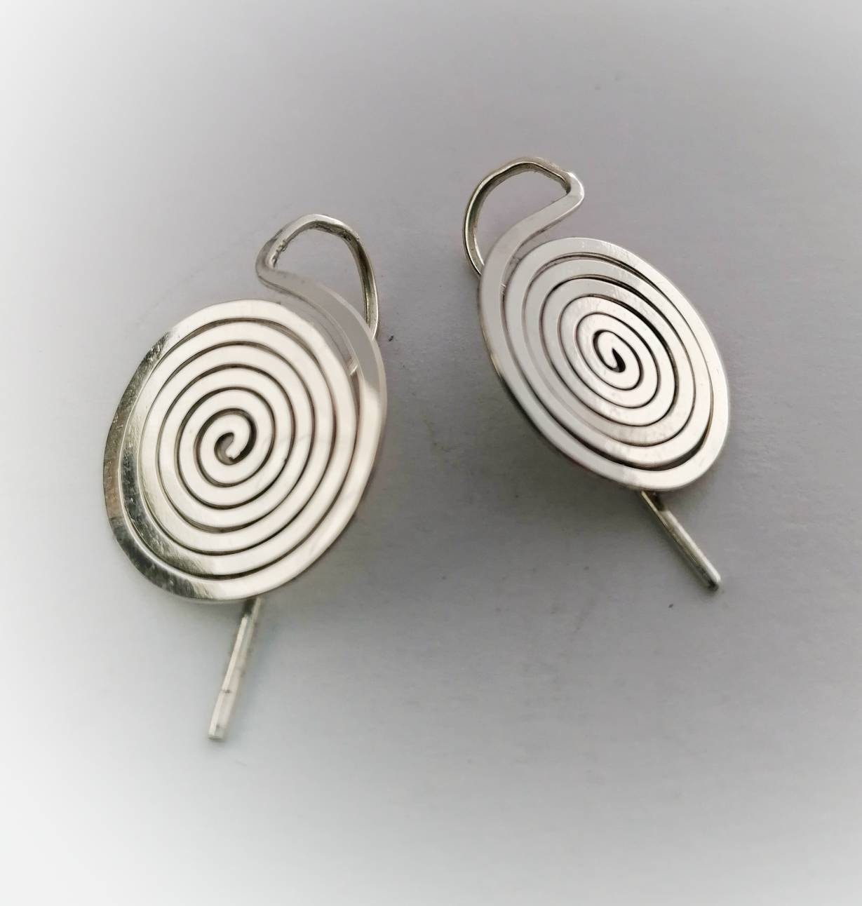Ohrstecker Silber Spiralen von LaSombrilla