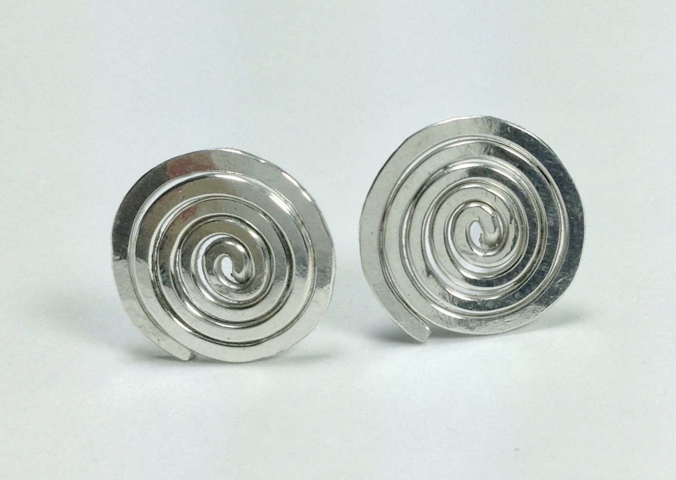 Silberspiralen Ohrstecker " La Vida von LaSombrilla