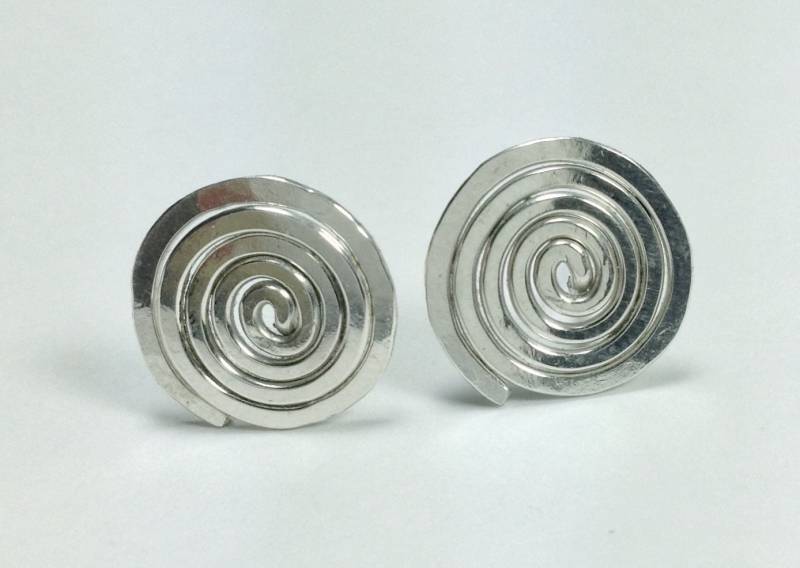 Silberspiralen Ohrstecker " La Vida Silberspiralen Ohrstecker " La Vida von LaSombrilla