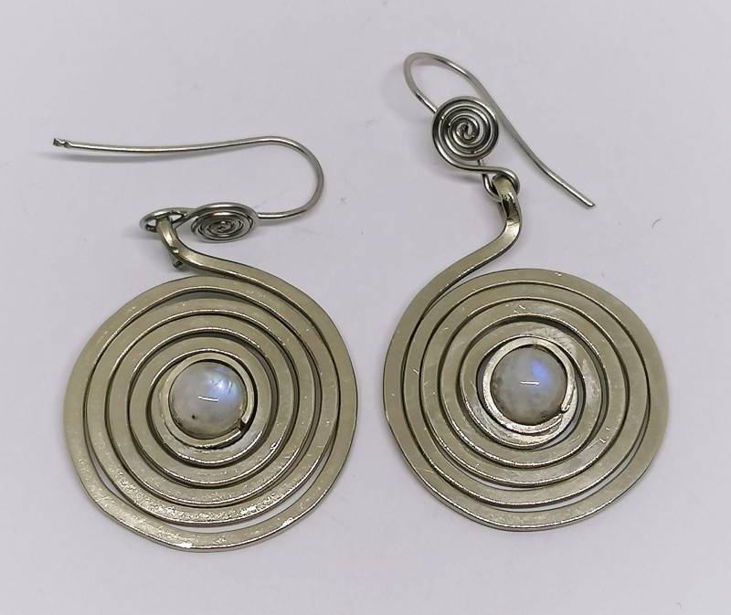 Spiralen Ohrringe "Espiral De La Vida' von LaSombrilla