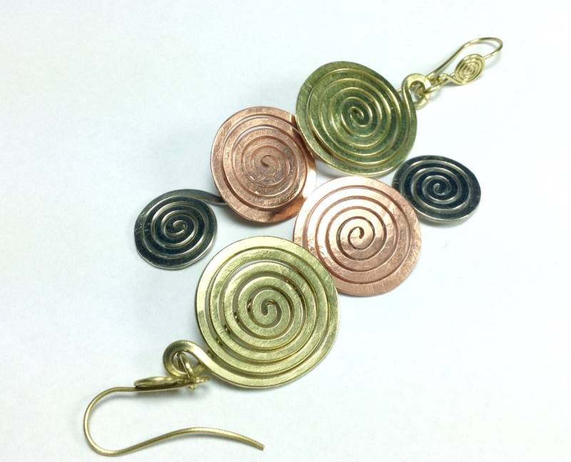 Spiralohrringe "3 Elements" Spiralohrringe "3 Elements" von LaSombrilla