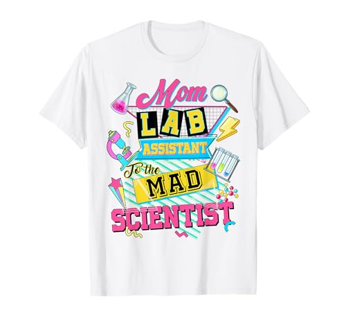 Mama Laborassistentin von The Mad Scientist Lustige Laborwoche 2024 T-Shirt Mama Laborassistentin von The Mad Scientist Lustige Laborwoche 2024 T-Shirt von Lab Week Retro Medical Laboratory Tech