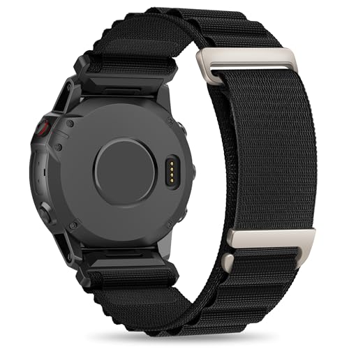 Laband Alpine Loop-Armband, 22 mm, kompatibel mit Garmin Forerunner 945, 936, Fenix 5, 5 Plus, 6, 6 Pro, 7,8/E, 47 mm, Nylon-Ersatzbänder für Garmin Approach S60, Approach S62, für Damen und Herren von Laband