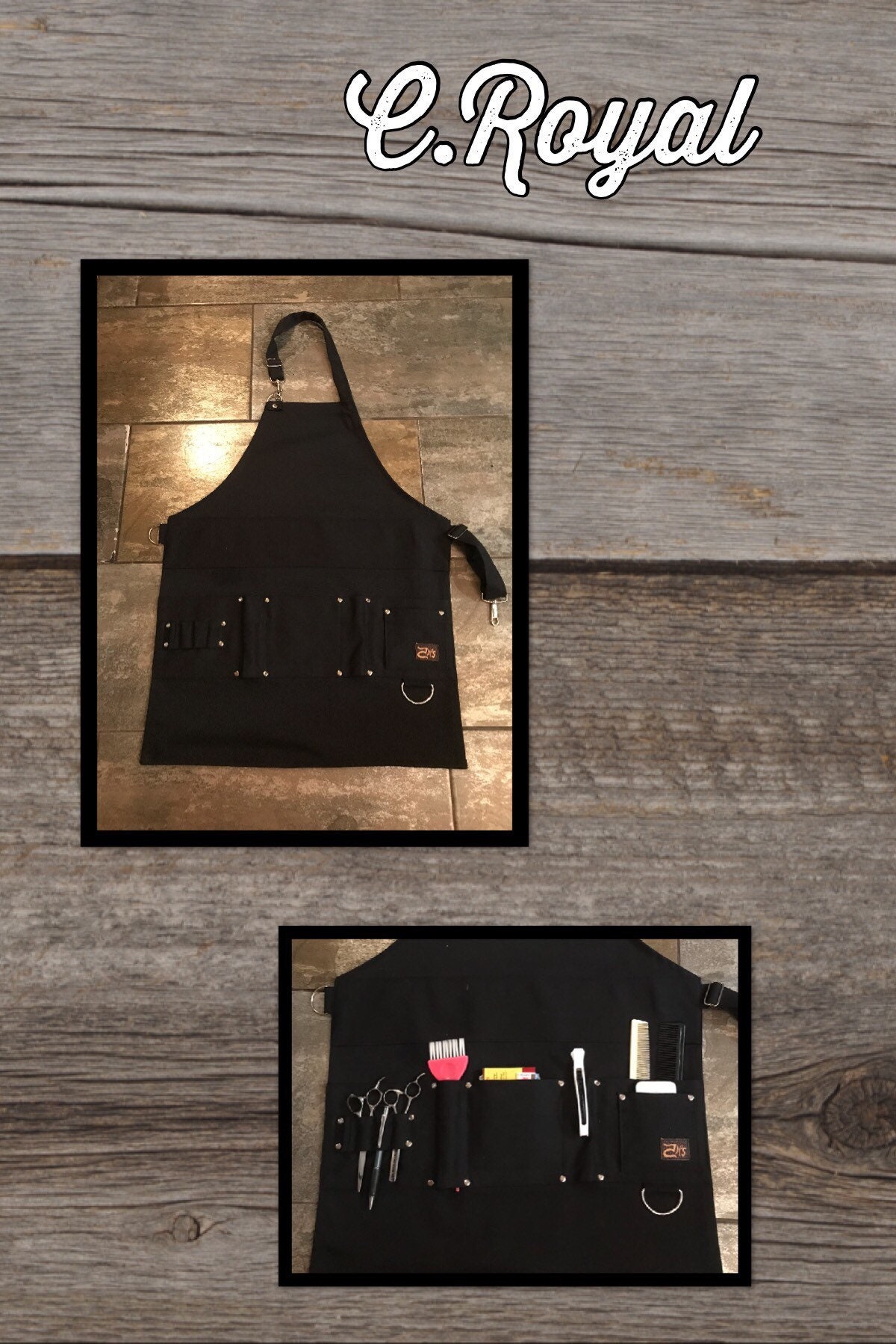 Friseurschürze, Schürze, Individuelle Personalisierte Friseursalon von LabaraqueAMS