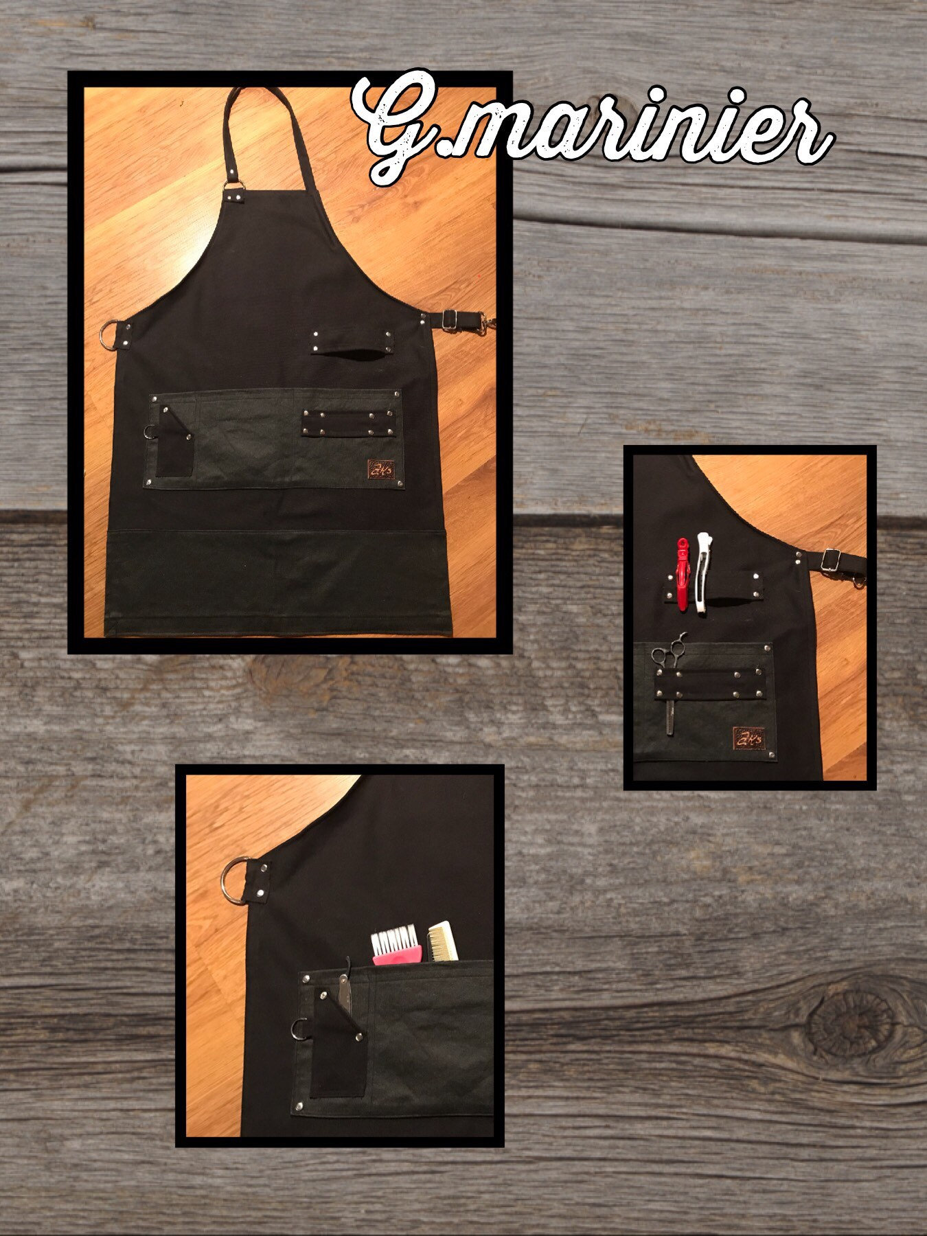 Friseurschürze, Schürze, Schminktisch, Custom Schürze von LabaraqueAMS