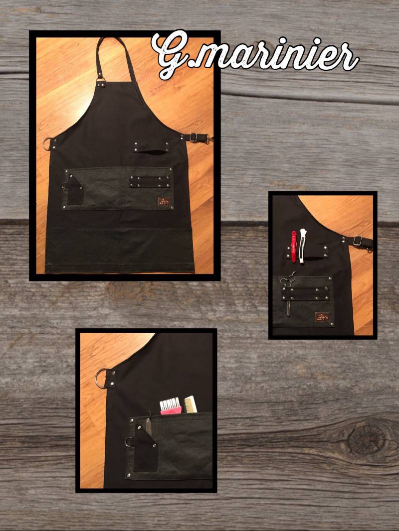 Friseurschürze, Schürze, Schminktisch, Custom Schürze von LabaraqueAMS