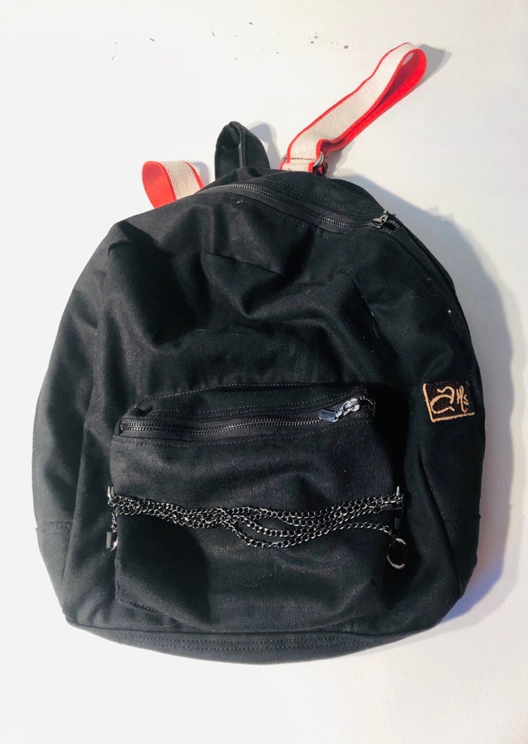 Jean Rucksack, Punck Damenrucksack, Geschenke Für Sie, Schulanfang, Personalisierte Tasche, Einzigartige Tasche von LabaraqueAMS