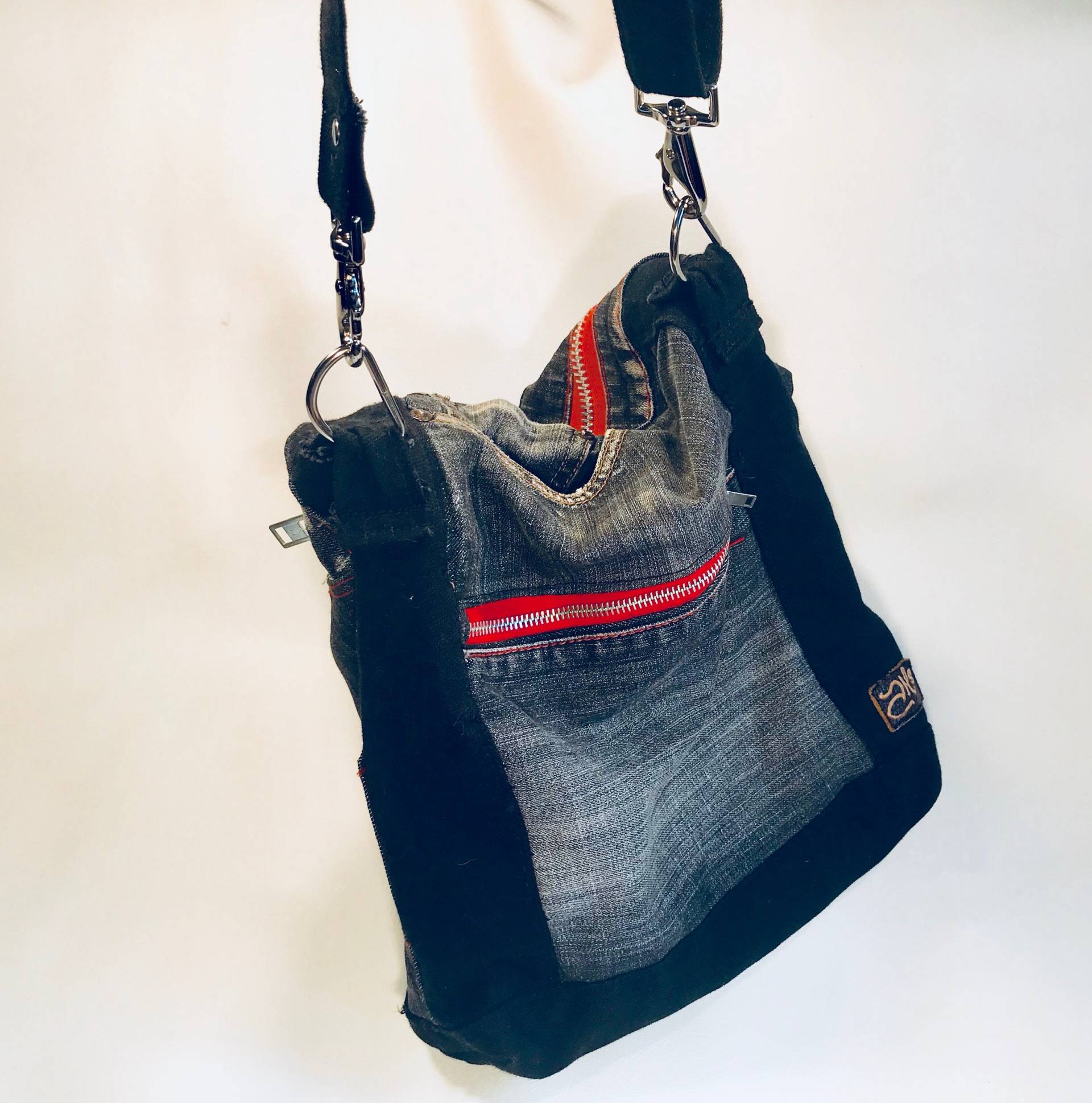 Multifunktions Dac Zurück Tasche/Beutel Oder Über Den Körper. Mit Da Guance Mit Karabiner Wirbel An Enden Ausgestattet Können Sie Es Einstellen von LabaraqueAMS